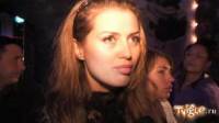 Вика Боня разучивает стихи на елку