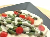 Картофель с соусом из тунца