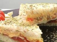 Сэндвич с сыром и яйцами