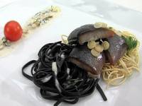 Лапша с копченым угрем