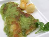 Сибас с сыром