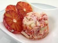Салат сурими с апельсинами